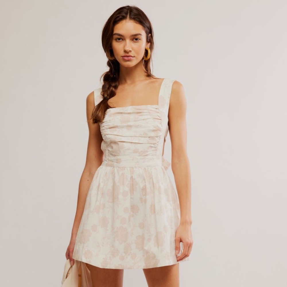 NWT Free People Meet Me in Maui Mini Dress